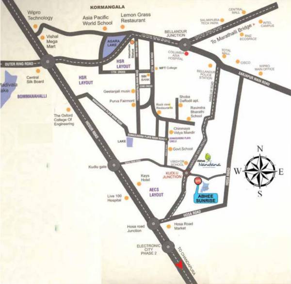  abhee-sunrise Location Plan