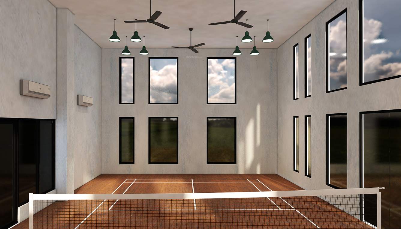 upvan the garden city phase iv Badminton Court