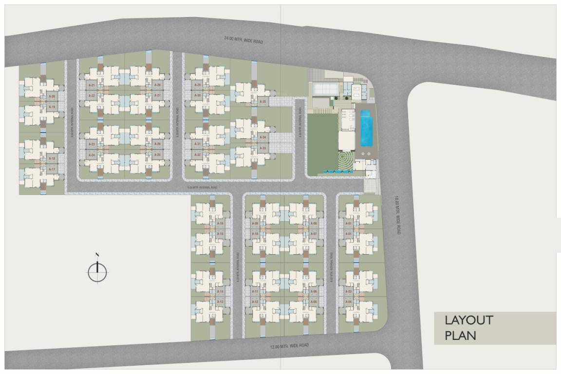  nilamber grandiour ii Layout Plan