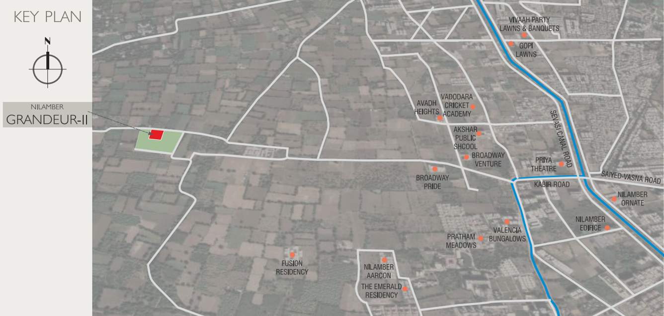  nilamber grandiour ii Location Plan