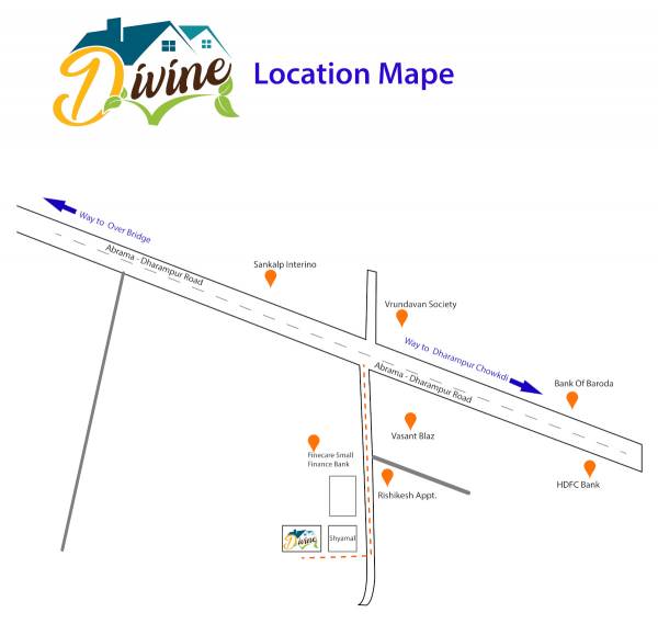  shyamal-and-divine Location Plan