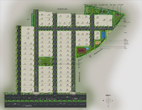  palm-greens Layout Plan