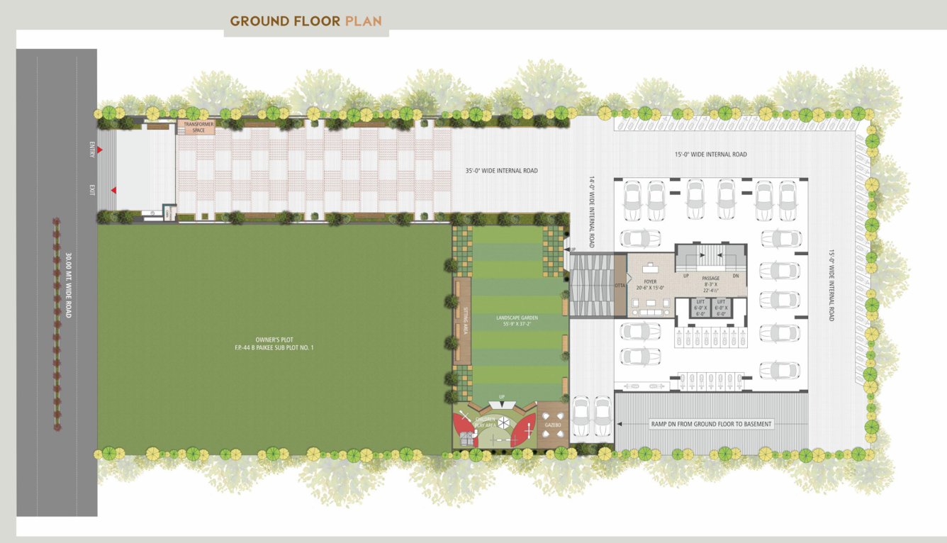  upavan Sai Upavan Cluster Plan for ground Floor