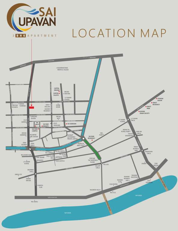  upavan Location Plan