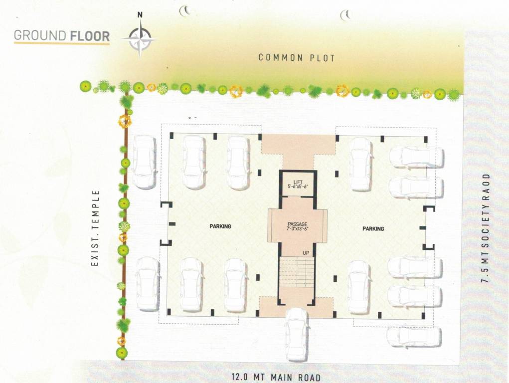  param residency Param Residency Cluster Plan From 1st To 6th Floor