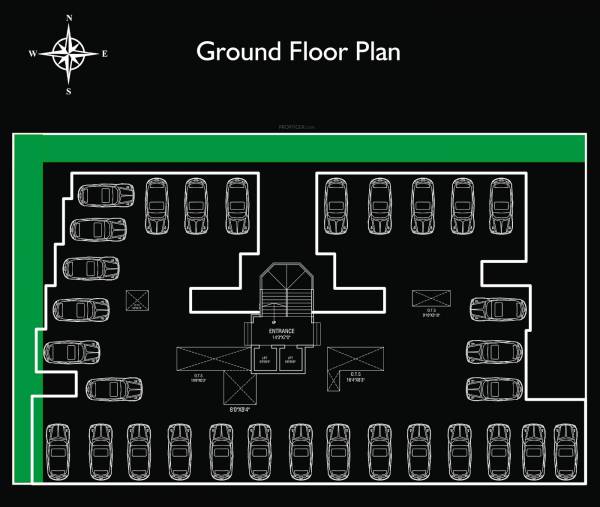 Tower F Cluster Plan for ground Floor aalap-heights Tower F Cluster Plan for ground Floor