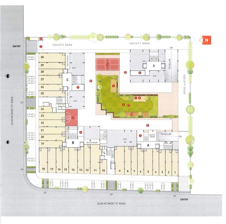 kalash square Master Plan