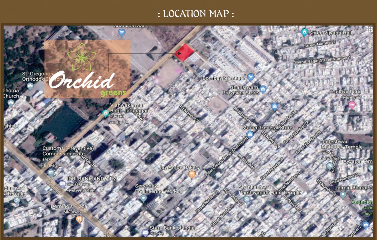  orchid greens Location Plan