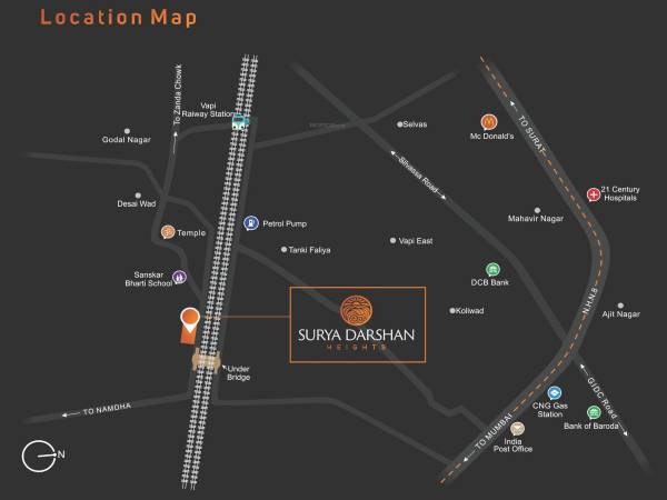  surya-darshan-heights Location Plan