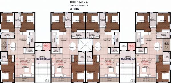 Block A Cluster Plan for 1st Floor pramukh-solitaire Block A Cluster Plan for 1st Floor