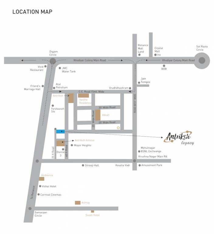  antrix Location Plan