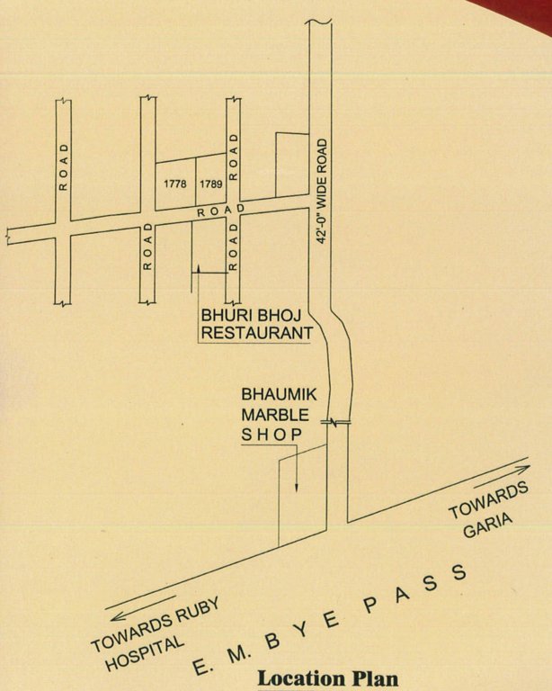  balaji twins Location Plan