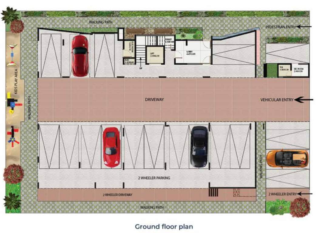  meraki Meraki Cluster Plan for ground Floor