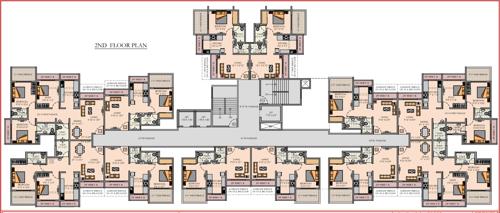 ushakiran-enclave Ushakiran Enclave Cluster Plan for 2nd Floor
