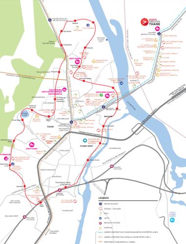  greater-thane-phase-1-dosti-paradise Location Plan
