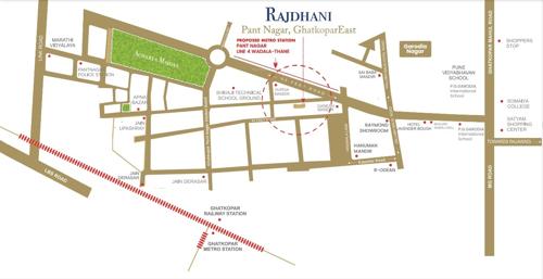  rajdhani Location Plan
