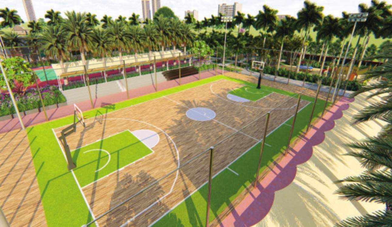  mythri homes Basketball Court