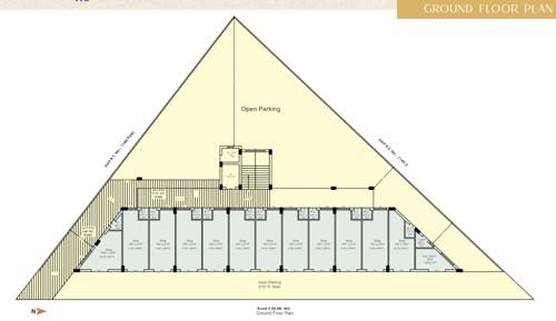  city Rajhans City Cluster Plan for ground Floor