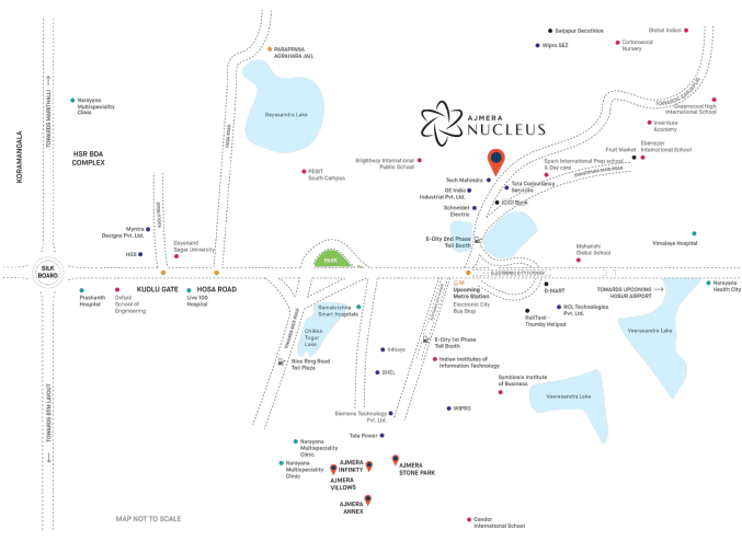  nucleus phase 2 residential c wing Location Plan
