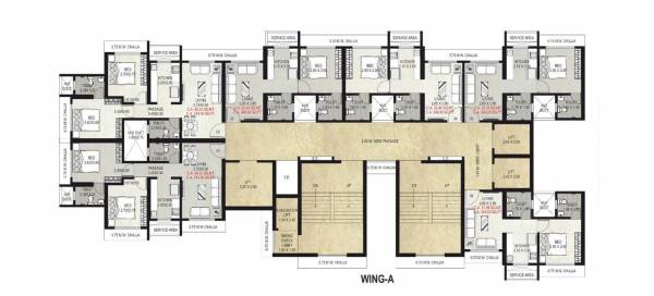  vardaan Tower A Cluster Plan