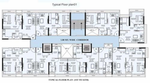  vatika-roha-palash A WING Cluster Plan