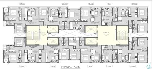  vatika-roha-palash A WING Cluster Plan