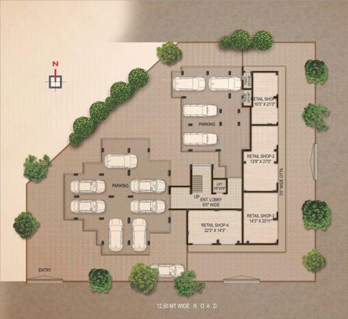 Swastik Residency 1 Cluster Plan for ground Floor swastik-residency-1 Swastik Residency 1 Cluster Plan for ground Floor