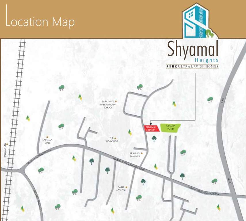  shyamal heights Location Plan
