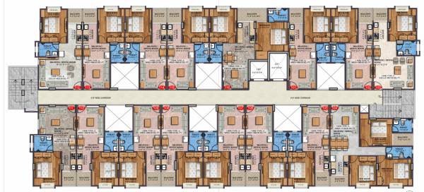  alexa-homes Alexa Homes Cluster Plan