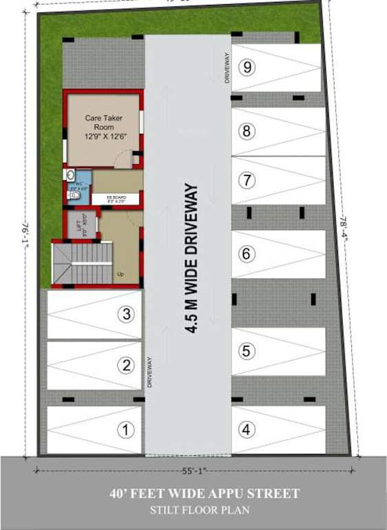  mayuravalli apartment mylapore Mayuravalli Apartment Mylapore Cluster Plan For Ground Floor