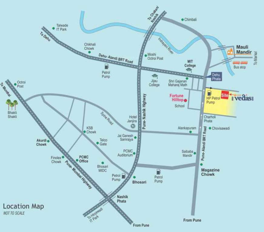  fortune vedas phase i Location Plan