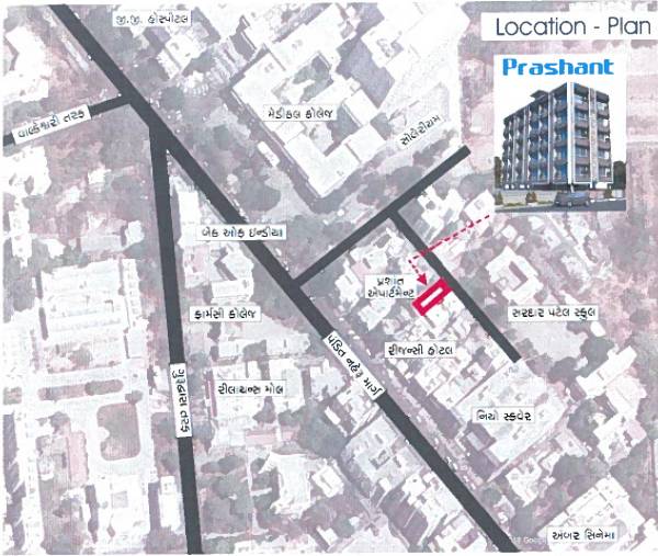  prashant-appartments Location Plan
