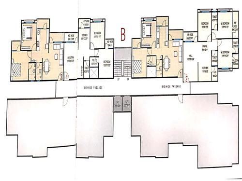 Hari Residency B Building Cluster Plan for 1st Floor &10 Floor hari-residency-b-building Hari Residency B Building Cluster Plan for 1st Floor &10 Floor