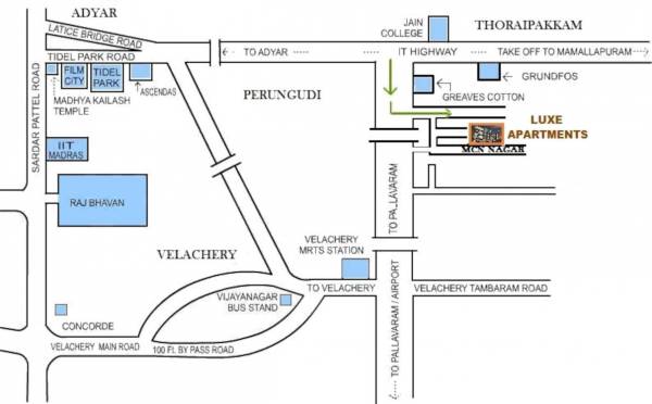  stone-luxe-apartments Location Plan