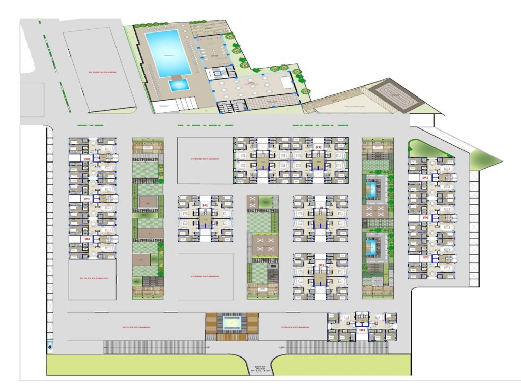 sumukh township Layout Plan