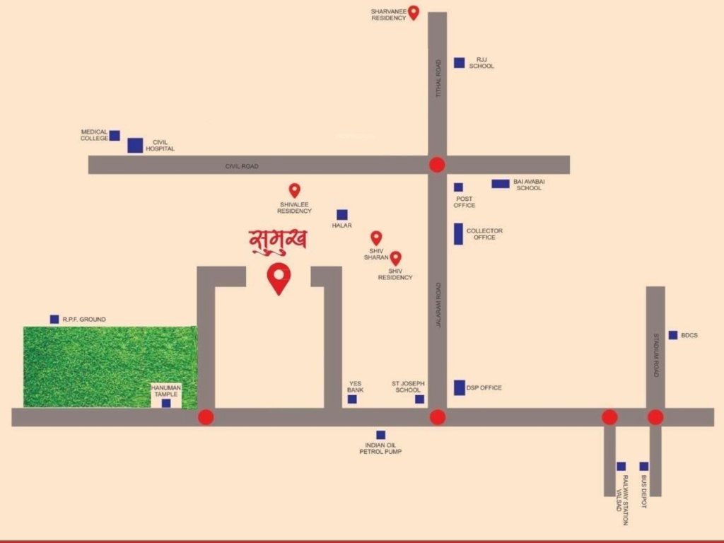 sumukh township Location Plan