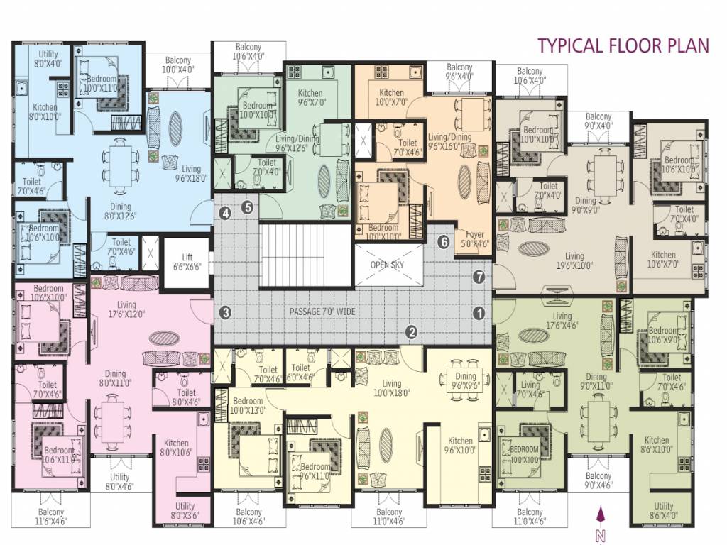  sharada serendipity Cluster Plan for ground Floor