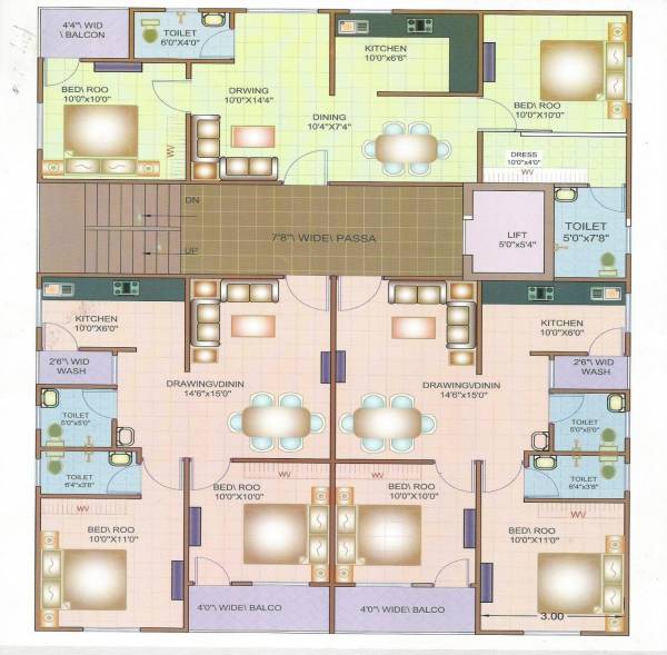  baba-better-homes Cluster Plan