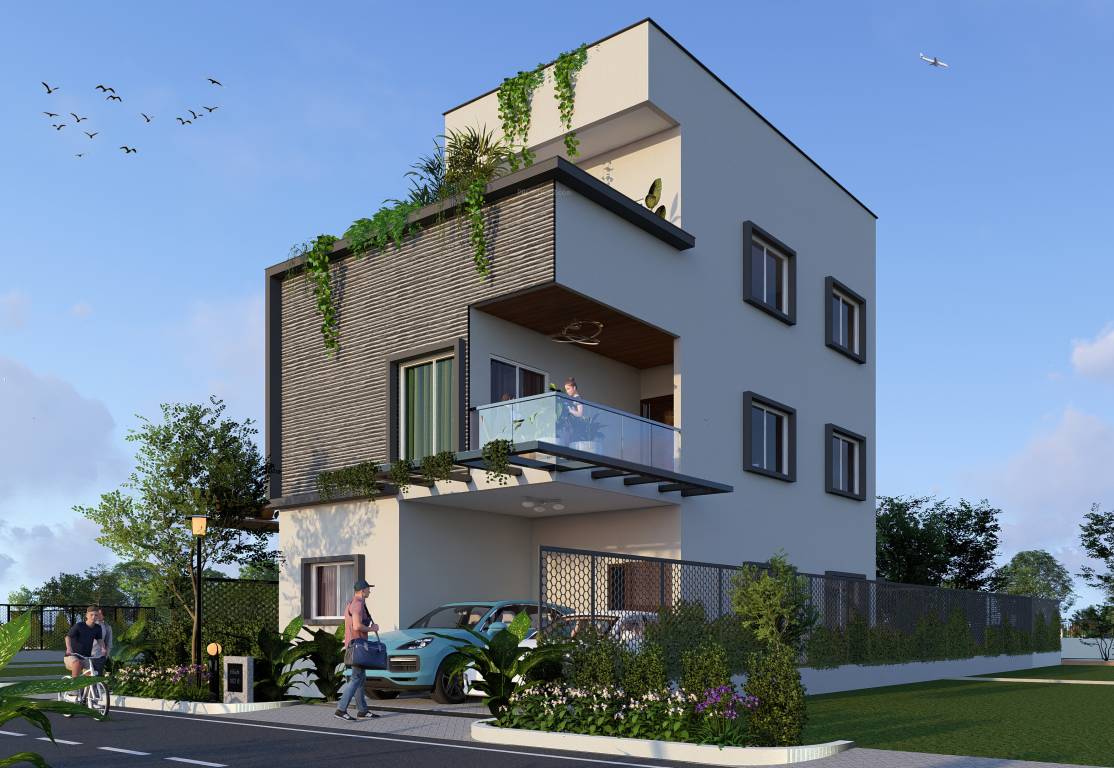 Elevation verde en resplandor Elevation