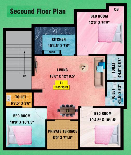  sai-crystal Sai Crystal Cluster Plan for 2nd Floor