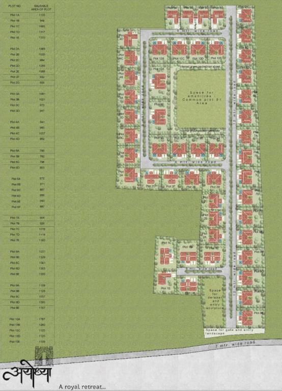  ayodhya Layout Plan