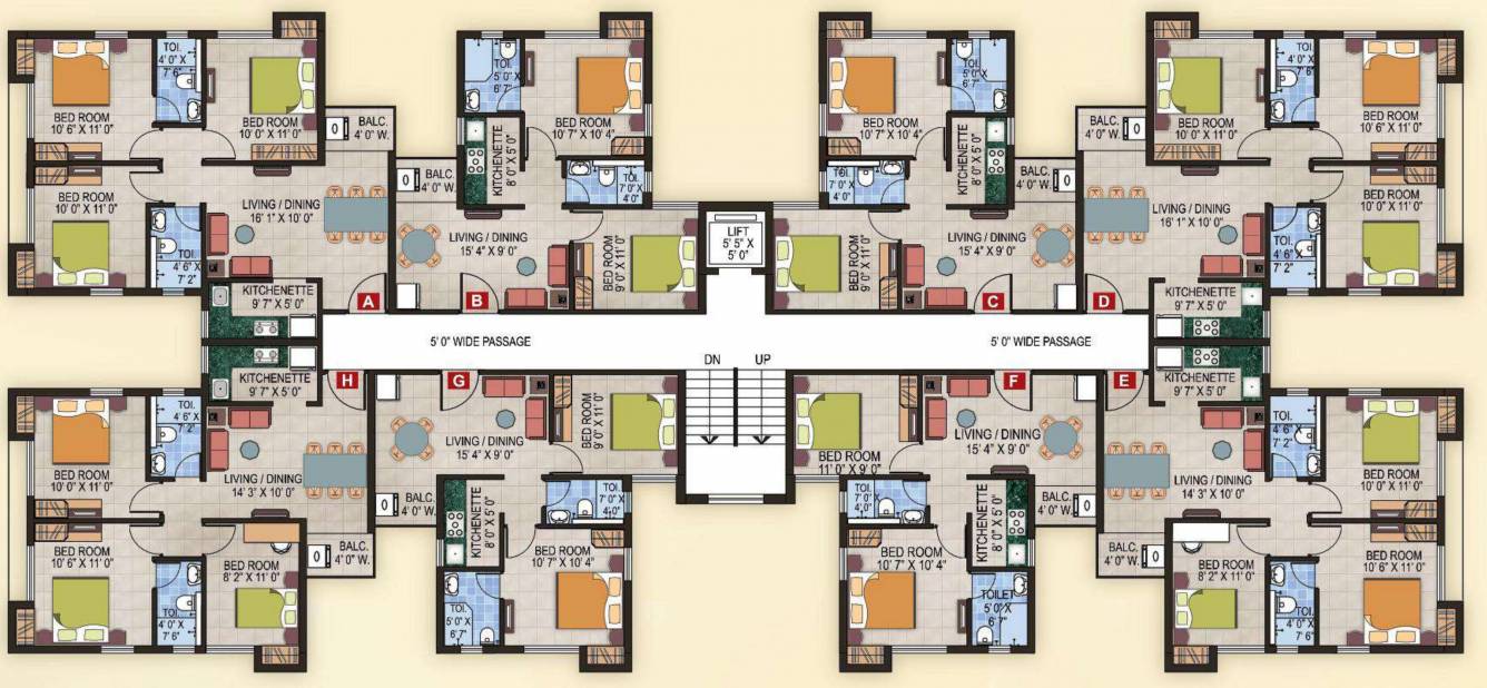  fantasia Cluster Plan