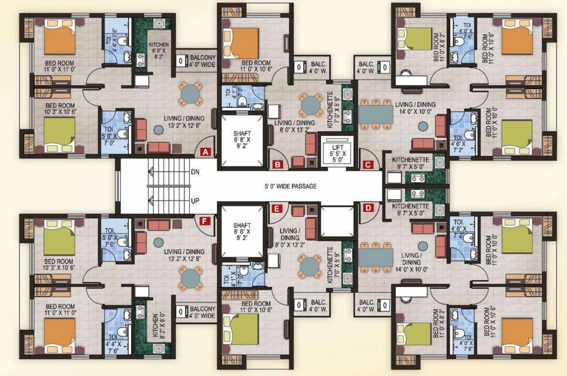  fantasia Cluster Plan