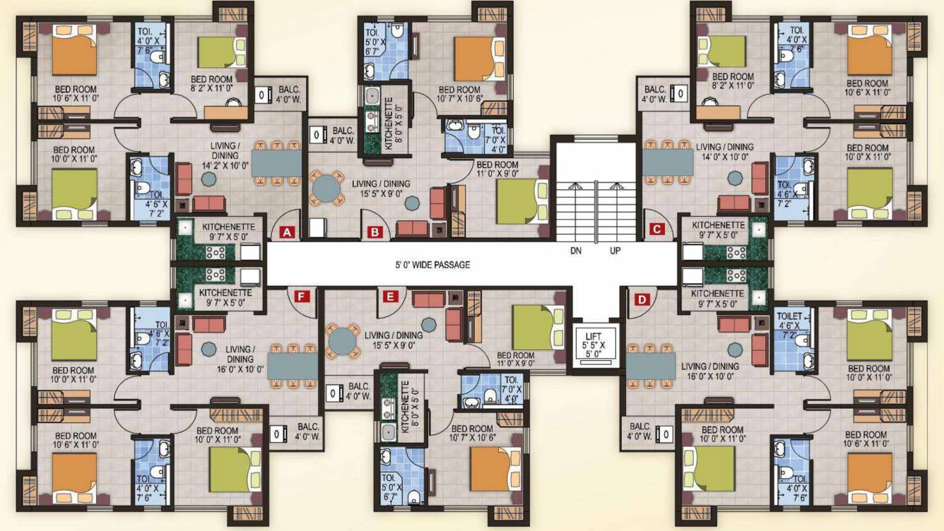  fantasia Cluster Plan