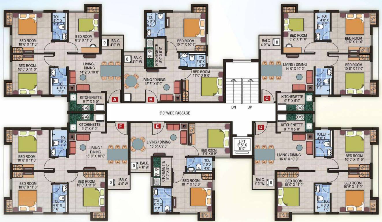  fantasia Cluster Plan