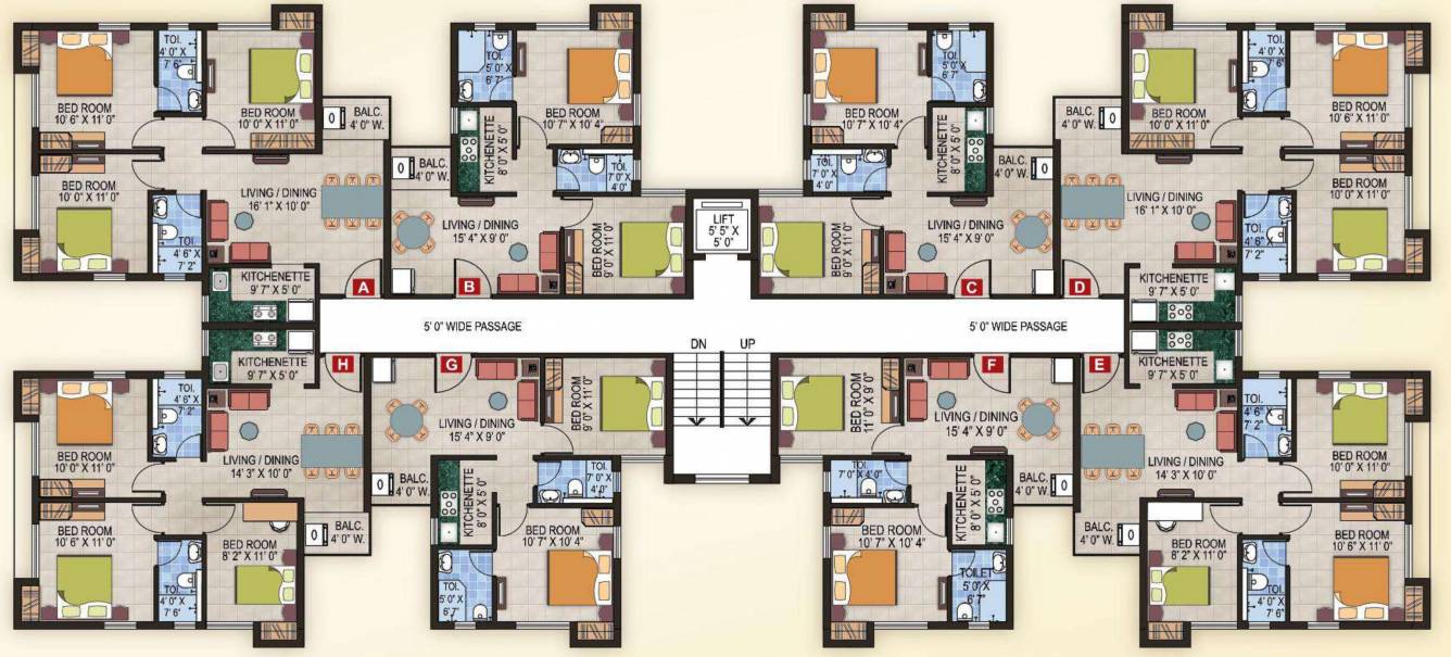  fantasia Cluster Plan