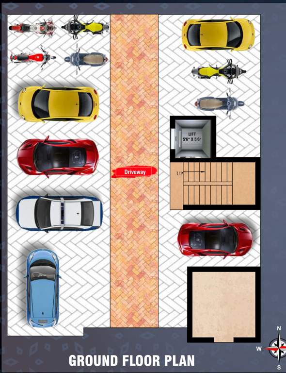  sai florence Sai Florence Cluster Plan for ground Floor
