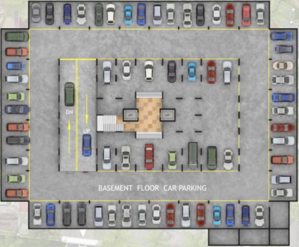 Tower 1 Cluster Plan for basement shipal Tower 1 Cluster Plan for basement