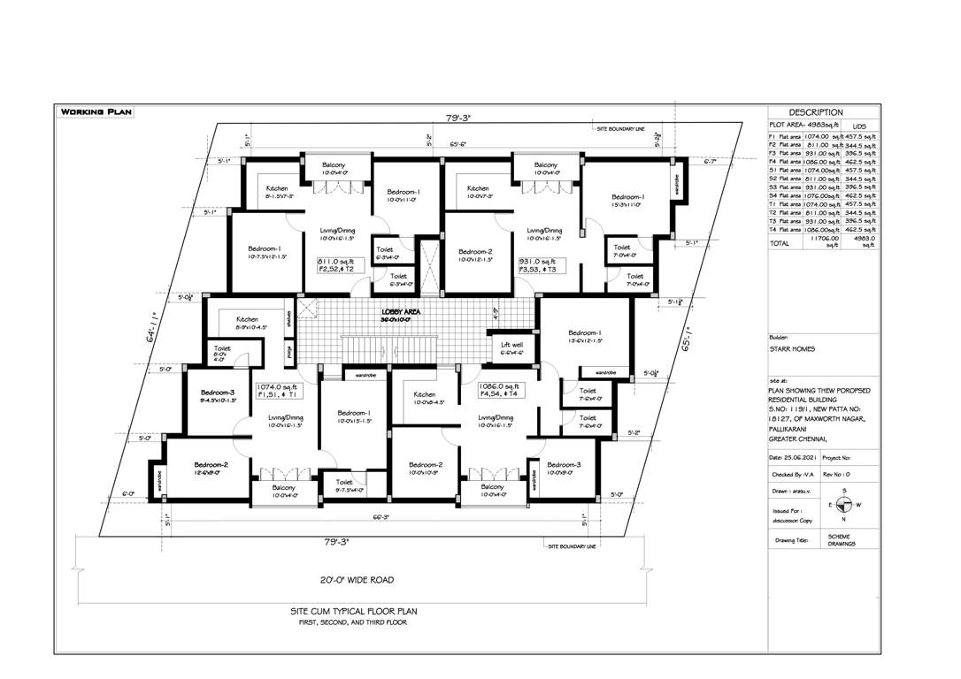  varsidhi starr homes Varsidhi Starr Homes Cluster Plan