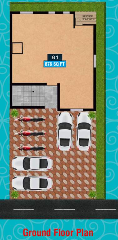  sai greenland Sai Greenland Cluster Plan For Ground Floor
